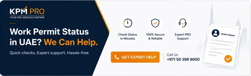 uae work permit status check