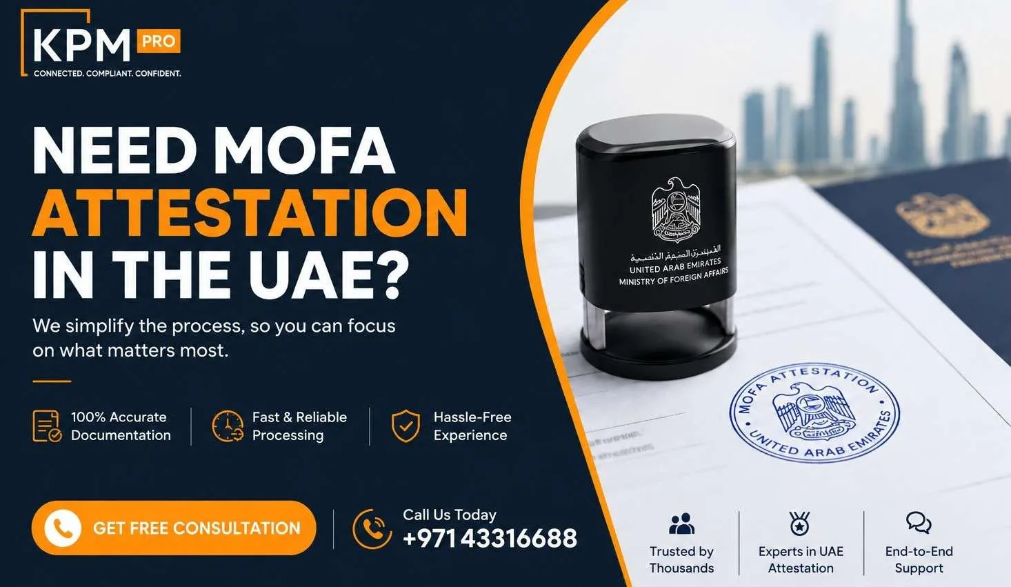 UAE Mofa attestation